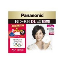 파나소닉 블루 레이 디스크 일본제 녹화용 2배속 단면 2층 50GB(재기록형) 6장 팩