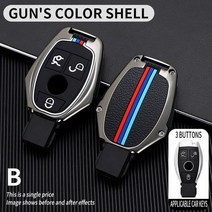car key case cover key bag for mercedes benz a b c s class amg gla cla glc w176 w221 w204 w205 액세서리, 협력사, 3-회색