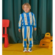 [리틀스텔라] (FSPFCPC703M BLA) 스타 스트라이프 죠거 팬츠