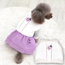패리스독 한복 누빔배자 핑크 강아지한복 강아지옷 강아지외투 강아지의류 강아지패션의류★jun☆a, ※­선택:M▣
