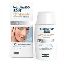 ISDIN FotoUltra Sunscreen 이스딘 포토울트라 액티브 유니파이 퓨전 플루이드 선스크린 SPF 50+ 50ml