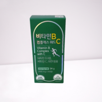 그린스토어 비타민B 컴플렉스 위드 C 60정 2개월분/약국정품/건식마켓
