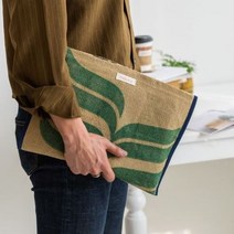 젠더리스 커피자루 노트북파우치 (핸드메이드) 브리프케이스 하이사이클