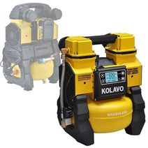 콜라보 2마력 콤프레샤 KOL-DA25 티월드 배터리호환, 1개