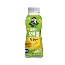 칠성 쉐이크 아침 식사 대용 퀘이커 마시는 오트밀 찰옥수수 건강식 간편식 식단조절 선식 50G 20개, 8세트