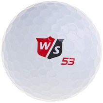 윌슨 골프공 Wilson Staff Fifty Elite Golf Ball W 1 doz, white