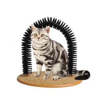 애구애구 강아지 고양이 빗 털제거 브러쉬, 03_고양이 셀프 브러쉬