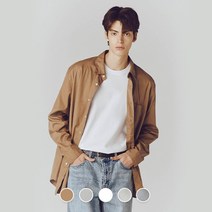 [지오다노] 042902 핀포인트 옥스포드 오버핏 셔츠