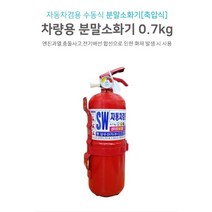 ch1 co2소화기 가정집 자동차 안전 축압식 차량용 분말 소화기 0.7kg 불꽃신호기 가정용소화기 자동차용품 트렁크정리함, 본상품선택