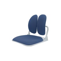 듀오백 D922 패브릭 좌식의자 폴딩형 (DK-922), 블루