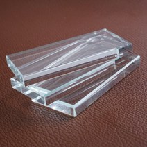 버니싱 가죽 백킹 보드 공예 도구 강화 유리 슬리커 긁기 플레이트 1 개, [01] 95x45x10mm