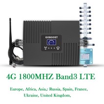 GOBOOST 68Db 인터넷 신호 부스터 2G 3G 4G 셀룰러 증폭기 1800 900 850 800MHz 핸드폰 리피터 안테나 키트, 05 4G 1800MHZ Band3