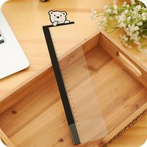 커브 가성비 게이밍 서브 144hz qhd UHD 4K아크릴 모니터 메시지 메모 보드 스티커 탭 카드 슬롯이 있는, 07 bear right side