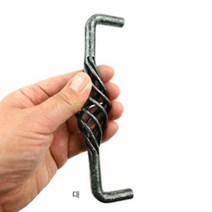 엔틱가구손잡이 DIY 가구 장식장 제작 수리 부속 2구 손잡이 선, 색상:[색상]본상품