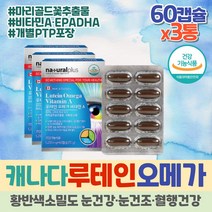 약 3개월 오메가쓰리 눈건강 지용성 비타민 황반색소 망막 눈침침 눈노화 노안 눈이뻑뻑 혈행개선 캡슐 캐나다 눈에좋은 중년 여성 남성 필수 지방산 영양소 하루섭취량 피쉬오일