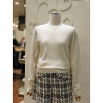 샤틴 캐시미어 라운드 모던 니트 S224M953