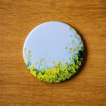 [손끝에서] 제주 놀멍쉬멍 손거울/제주유채