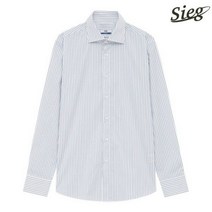 지이크 블루 스트라이프 스탠다드 핏 셔츠 PCBAA5505
