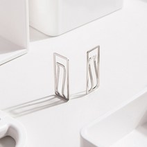 모던 디자인 메탈 북마크 클립 1세트 10개 책칼피 페이퍼 클립 파일 파일 홀더, 본상품선택