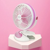 분리형 클립형 탁상용 선풍기 수납거치대 풍속조절 360도 각도조절 집게 소형 선풍기