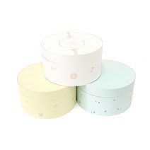 250 다용도 대형 선물 상자 원형 포장 답례품상자 과일포장 랜덤 박스 귀여운 전통 지