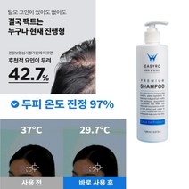 이지로 탈모샴푸 500ml * 3개 프리미엄 기능성샴푸 탈모방지 모발강화 각질개선 홈케어, 2개