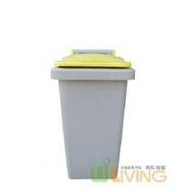 오너클랜 분리수거함(HDPE) (다용도함60L/일반형), 주황/종이팩류