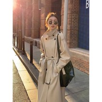 A라인형트렌치코트 투버튼트렌치 롱코트 머스트해브템