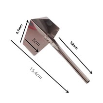 For Plastering Trowel Outdoor Corner Plaster Evenly 1 Pc External Internal Metal Handle 90 Degree, [03] large Internal