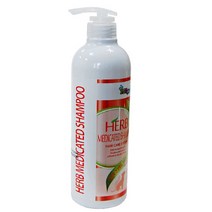 펫퍼스 허브 약용 이 벼룩방지 샴푸 750ml, 1