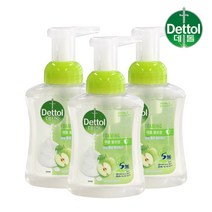 Dettol 데톨 포밍 핸드워시 250ml 3개 애플 블러섬 오렌지 블리스 거품비누 폼 손세정제 물비누 향균 핸드솝 항균 핸드 워시 모이스처라이징 밀크 107244, 02. 데톨 포밍 핸드워시 오렌지 x 3개