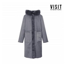 비지트인뉴욕 폭스후드 리버서블 무스탕(VWCMU81)