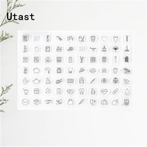 압인기 일상 생활 로고 투명 실리콘 스탬프투명 고무 DIY 스크랩북사진 앨범 공예 만들기, 한개옵션0