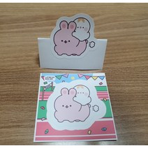 (비몽사몽문구점) 토끼 레이싱 쁴 도무송