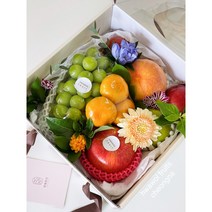 프리미엄 출산 이바지 예단 상견례 혼합 과일 바구니 선물 세트, Primium set-1