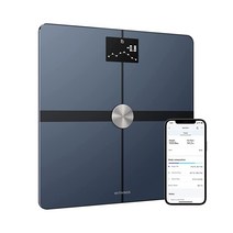 Withings Body 디지털 WiFi 와이파이 smart 체중계 자동 smart폰 앱 동기화 체지방 BMI 전신 체성분 측정 수분 비율 근육 및 뼈 질량 측정 기능, Body+, Black_Body+