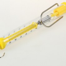 달자샵 1+1 눈으로 무게를 직접 확인하는 투명 용수철 저울 다양한 물건 무게 측정기, 1Pcs+1Pcs