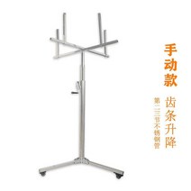 조명 리프팅 브래킷 설치 거치대 핸드 크랭크 고소 공사, 단일사이즈, 3.2m 다단자동잠금 스텐 수동크랭크식