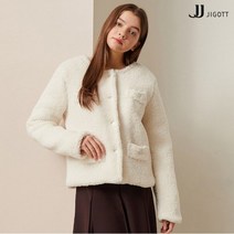 JJ지고트 라운드넥 시어링 누빔 재킷 GMCP0JKW2