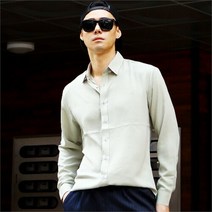 WHT703829남자 오버핏 루즈핏 남방 셔츠 15 MS C 심플 Y타입