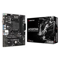 바이오스타 A520MH 메인보드 (AM4 DDR4 M-ATX), 1개, 선택하세요