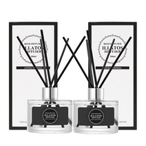 일라토스 디퓨저 200ml 본품2개 총400ml, 화이트머스크1개+블랙체리1개