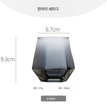 Z3JC ins풍 투명 가정용 심플 내열 커피잔, 담뱃재 1마리(ins풍)