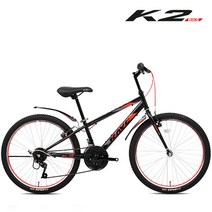 K2BIKE 2020 MTB자전거 KMT24GS 24인치 21단 MTB 자전거, KMT24GS(레이브) 매트블랙 미조립
