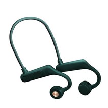골전도 블루투스 이어폰 스포츠 넥밴드 k79 bone conduction 무선 헤드폰, 초록