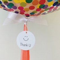 스마일원모어 특별한 날 스마일 택 10개 풍선 생일 선물 파티 데코 행택, [주문제작 의뢰] 1000원 단위맞춤
