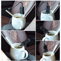 차량용히터 차박히터 범용 120W 휴대용 전기 자동차 온수기 12V 24V 보일러 물 커피 침수 여행 인스턴트, 02 24V