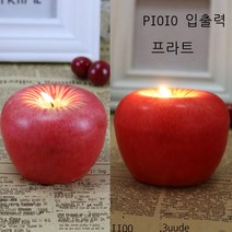 Xinmeng 동화 크리 에이 티브 크리스마스 사과 촛불 단일 팩 소년 소녀 친구 및 급우를위한 작은 선물 크리스마스 이브 휴일 선물 중간 포장 크기 7*7*5.5 cm, 큰 포장 크기 8*8*6.5CM