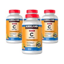 커클랜드 [4개 SET] 비타민C 500mg 500정 (타블렛) Kirkland Vitamin C 500tabs, 1개