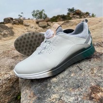남자 골프 신발 미끄럼 방지 야외 운동화 BOA 손잡이 제휴